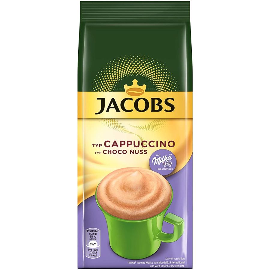 Jacobs Cappuccino Choco Nut café instantáneo saborizado 500 g