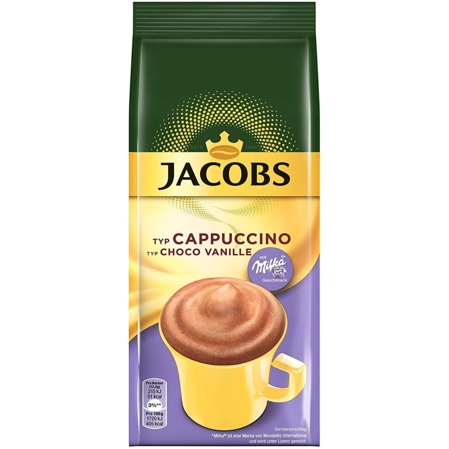 Jacobs Cappuccino Choco Vanille café instantáneo saborizado 500 g