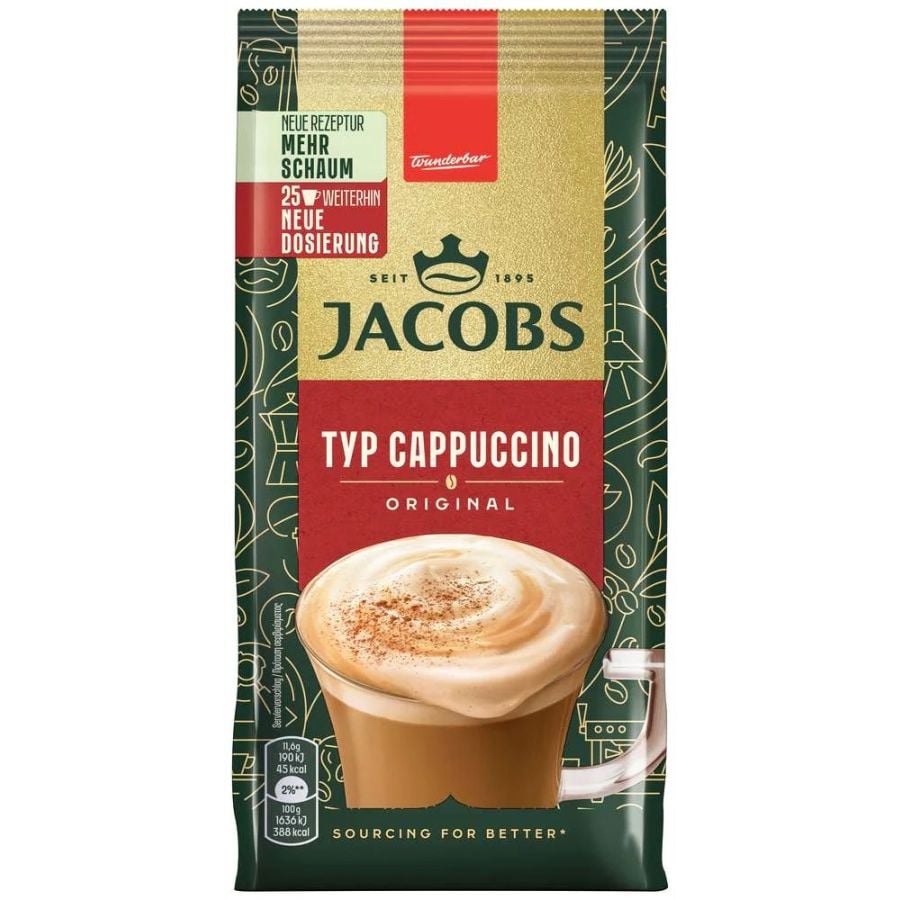 Jacobs Cappuccino Original Café Instantané 290 g
