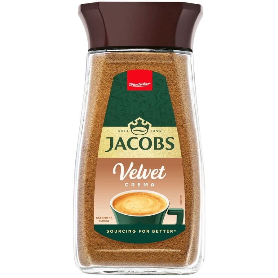 Jacobs Velvet Crema Café Instantáneo 200 g Tarro de Vidrio