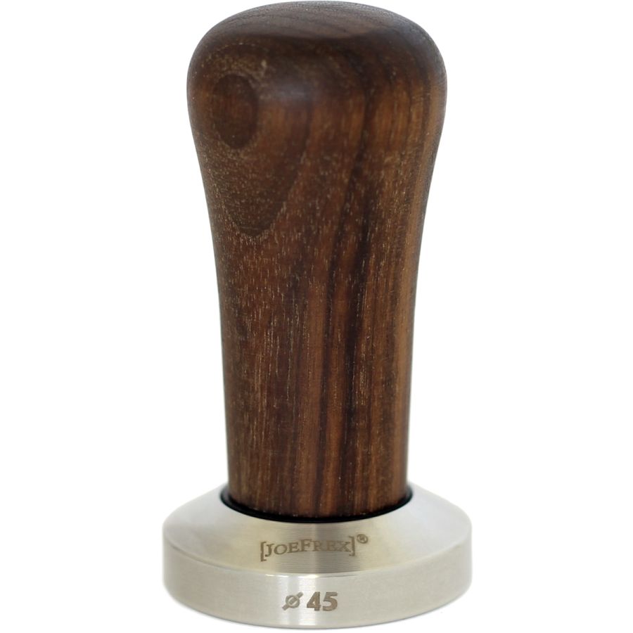 JoeFrex Tamper 45 mm con mango de madera