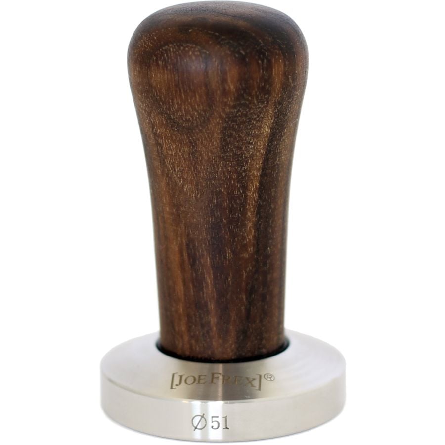 JoeFrex Tamper 51 mm avec manche en bois