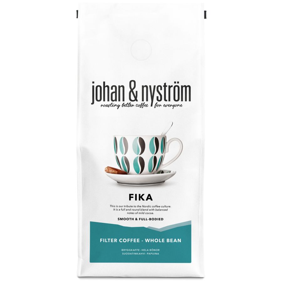 Johan & Nyström Fika, grains de café, 500 g
