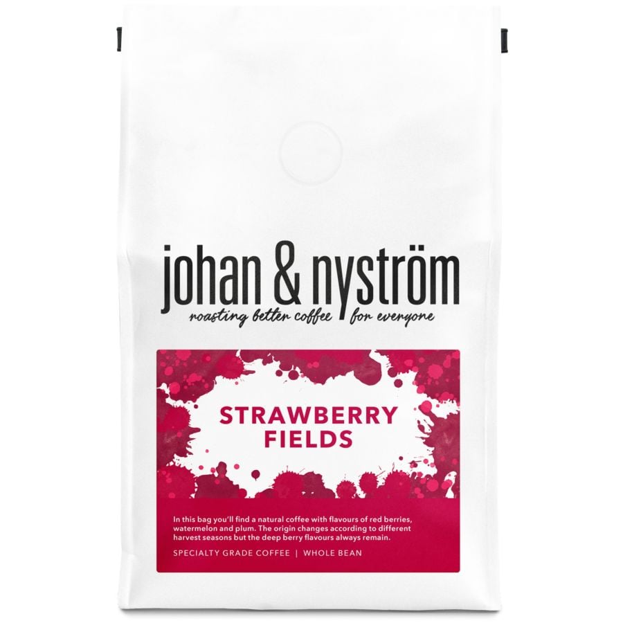 Johan & Nyström Strawberry Fields 250 g grains de café