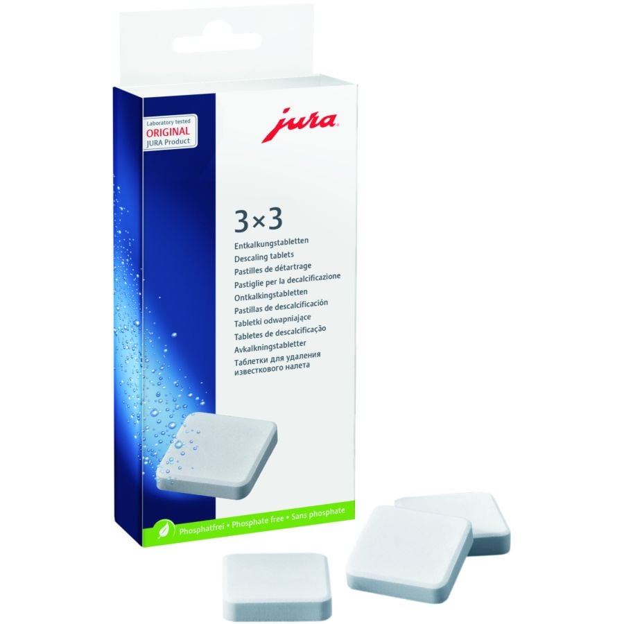 Jura pastillas de descalcificacion 3 x 3