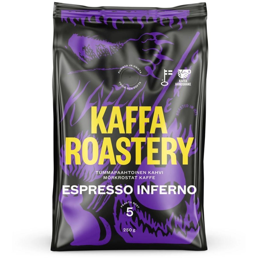 Kaffa Roastery Espresso Inferno 250 g grains de café