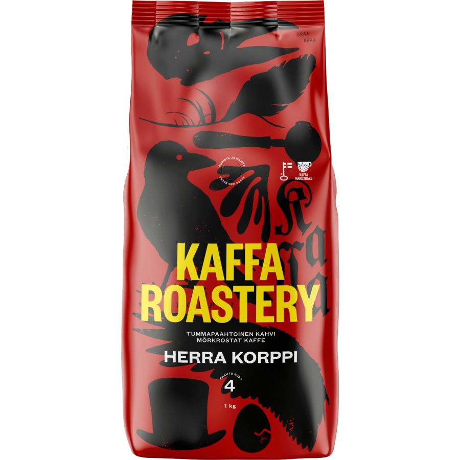 Kaffa Roastery Herra Korppi 1 kg grains de café