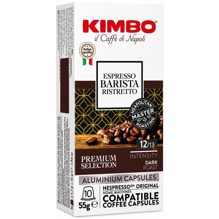 Kimbo Ristretto Nespresso-Compatible Coffee Capsule 10 pcs
