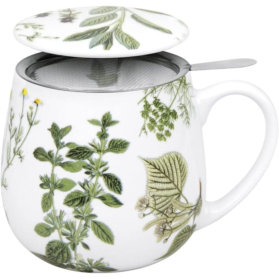 Könitz Cosy Mug With Strainer, Herbs 420 ml
