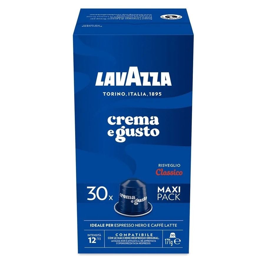 Lavazza Gusto Classico Nespresso-Compatible Coffee Capsule 30 pcs