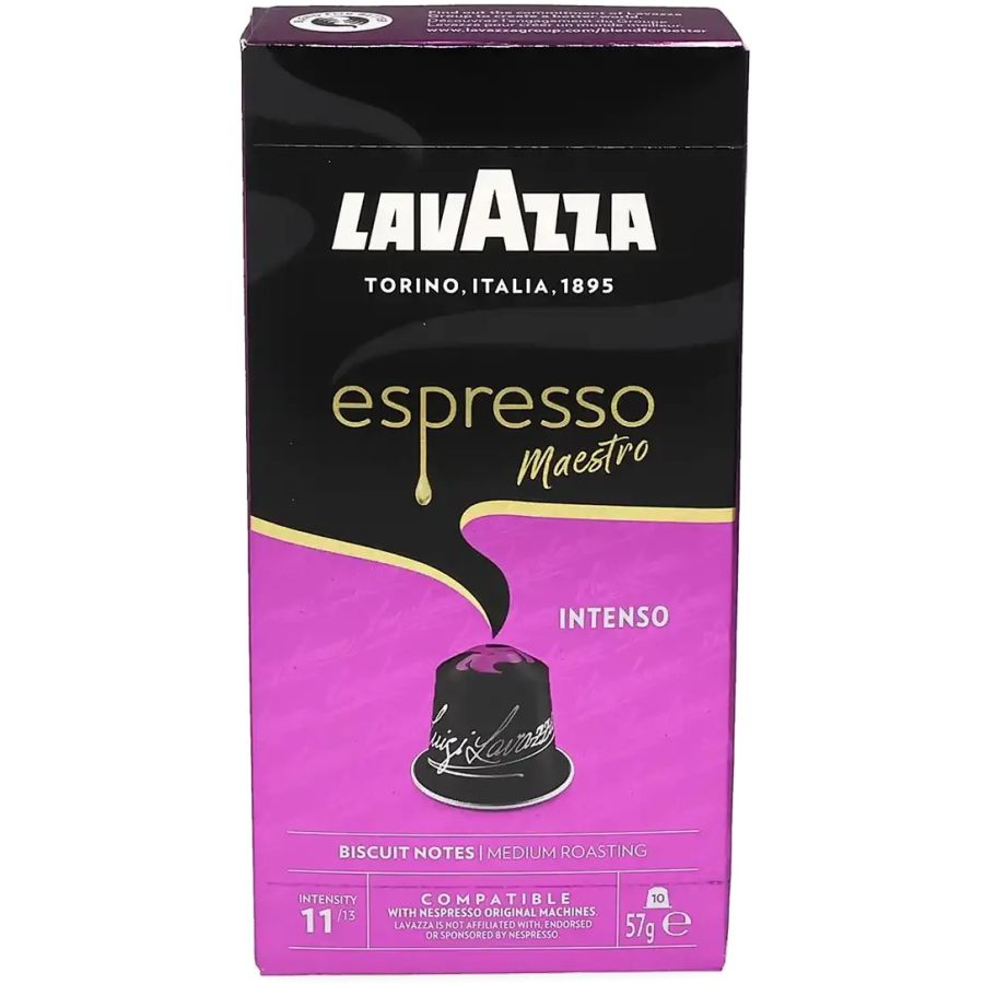 Lavazza Maestro Intenso Nespresso-capsules de café compatibles 10 pièces