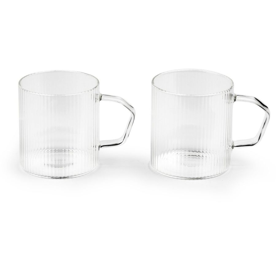 Leopold Vienna Arusha Glass Mug 300 ml, 2-pack