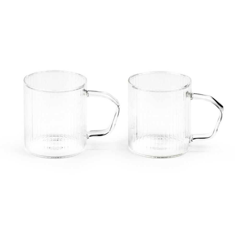 Leopold Vienna Arusha Glass Mug 200 ml, 2-pack