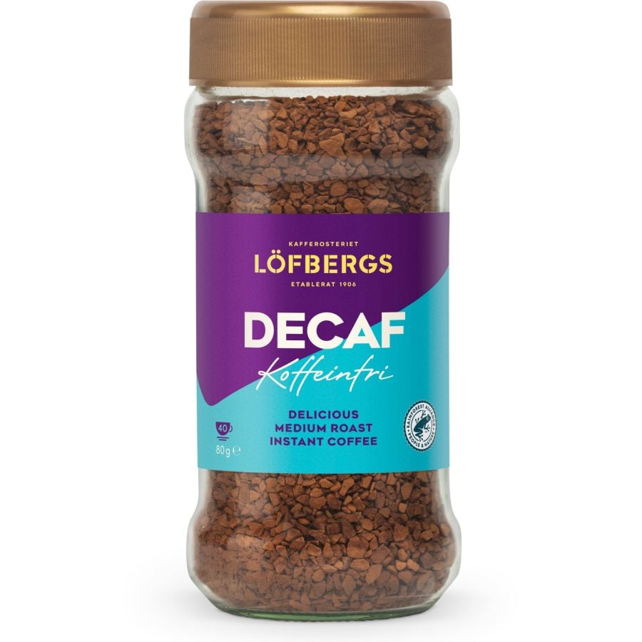 Löfbergs Decaf Instant Coffee 80 g