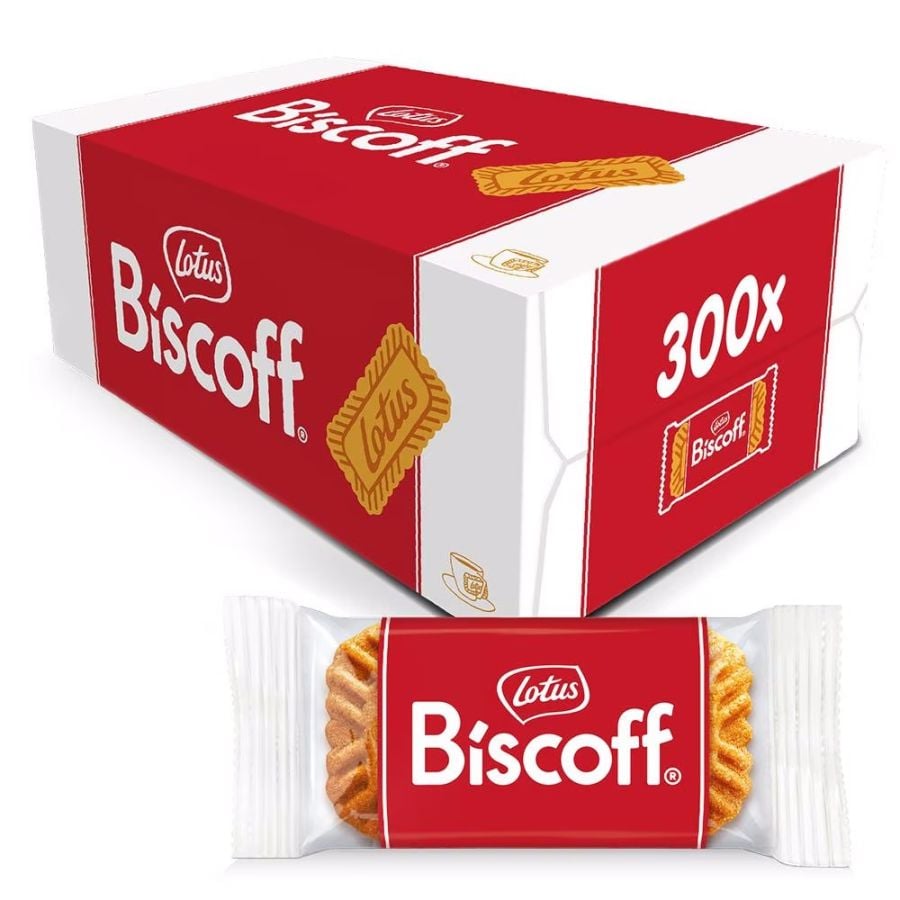 Lotus Biscoff Original Biscuit Individually Wrapped 300 x 6,3 g