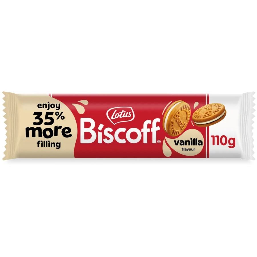 Lotus Biscoff Vanilla Filled Cookies 110 g