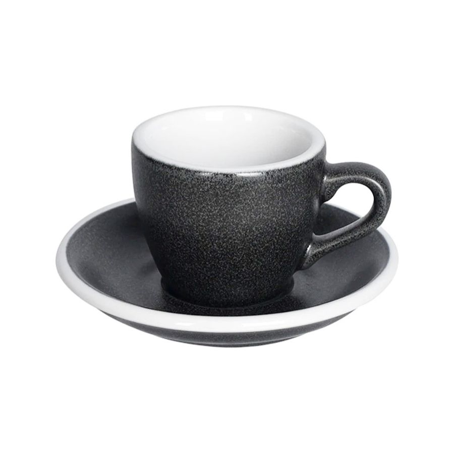 Loveramics Egg Anthracite taza de espresso 80 ml