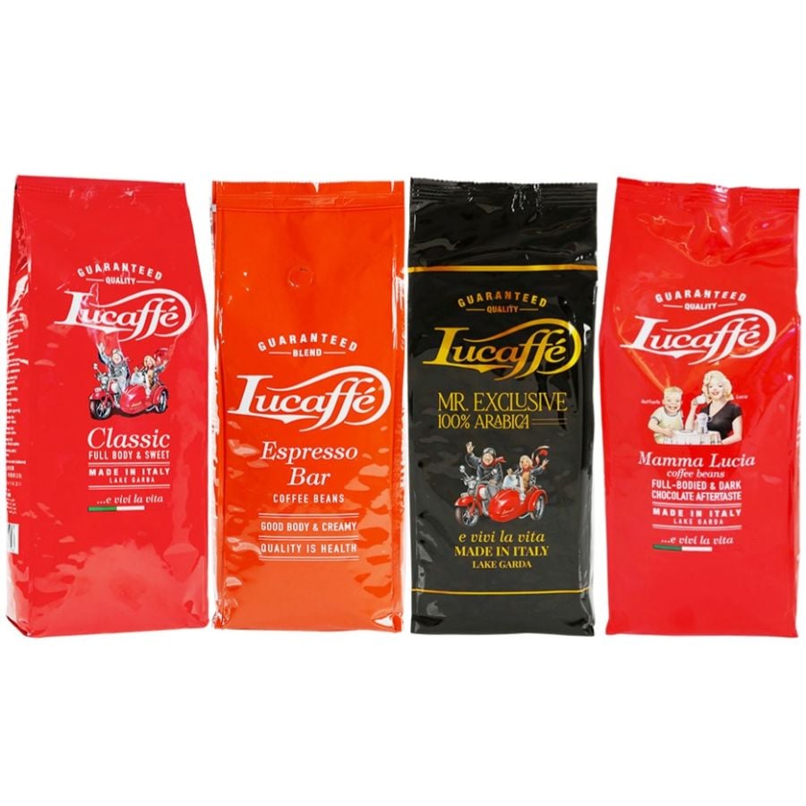 Lucaffé Pack Mix Expresso 4 x 1 kg