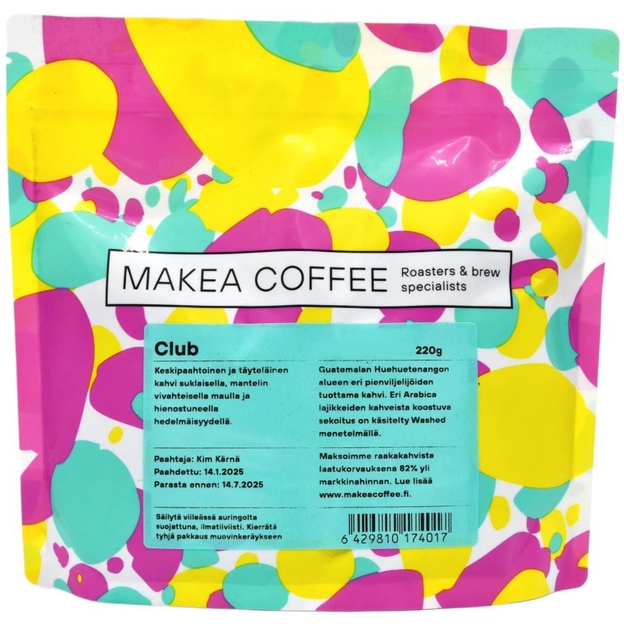 Makea Coffee Club 220 g Coffee Beans