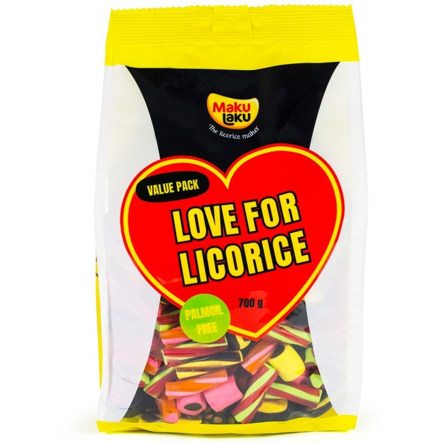 MakuLaku Love For Licorice Filled Licorice 700 g