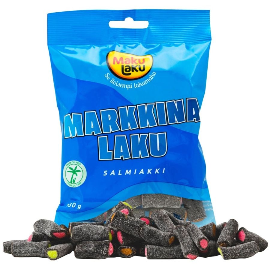 MakuLaku Fairground Salmiak Liquorice 180 g