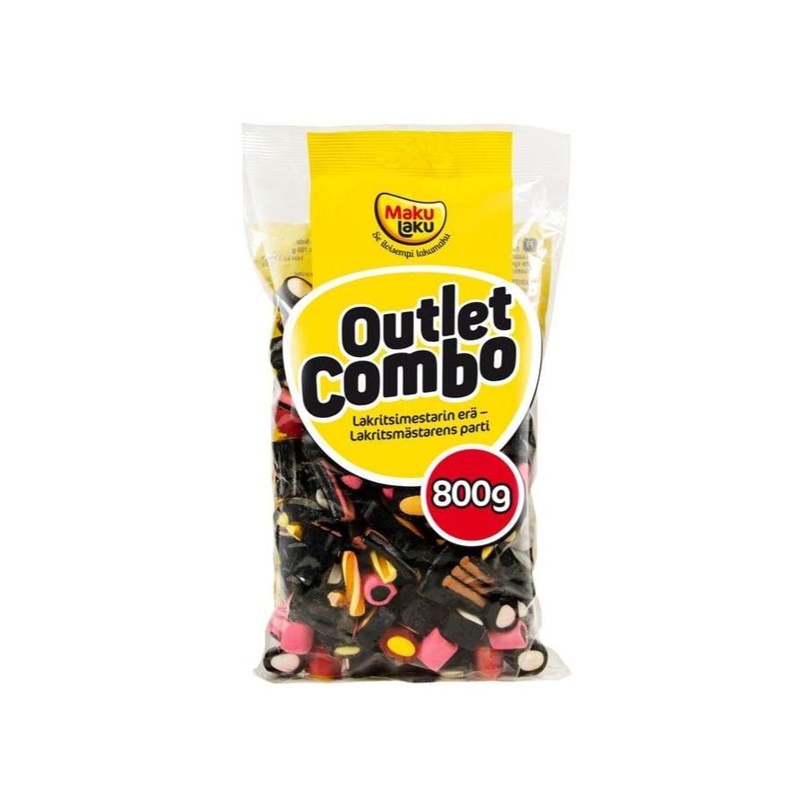 MakuLaku Outlet Combo Liquorice Mix 800 g
