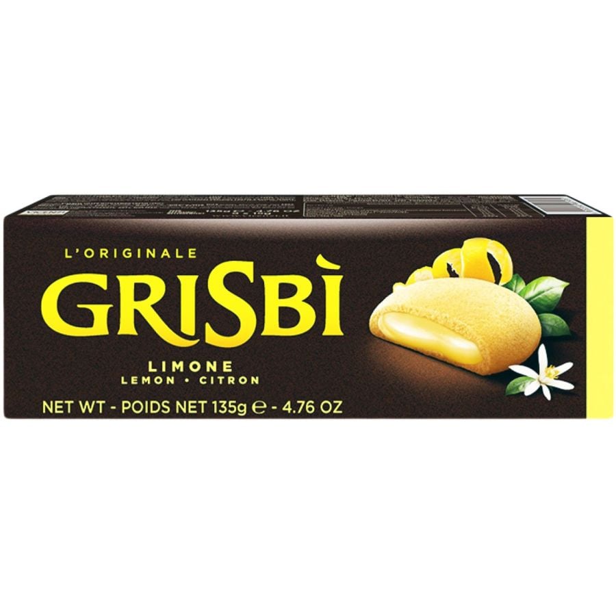 Vicenzi Grisbì Biscuits Filled With Lemon Cream 135 g
