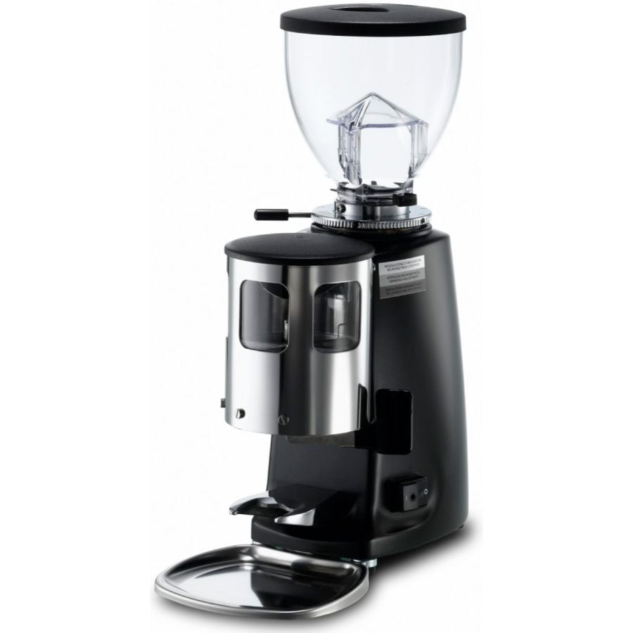 Mazzer Mini Manual Doser Espresso Grinder, Black