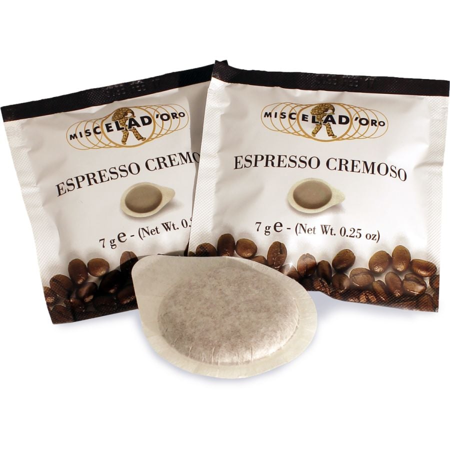 Miscela d'Oro E Espresso Cremoso monodosis de café E.S.E., 150 uds.