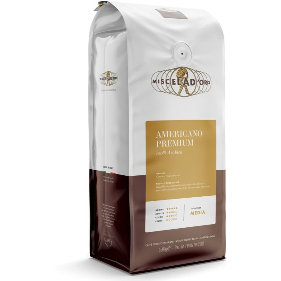Miscela d'Oro Americano Premium 1 kg café en grains