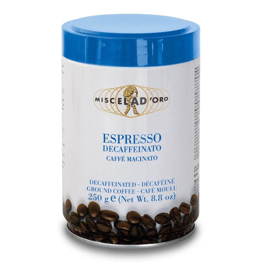 Miscela d'Oro Expresso Decaffeinato café moulu, boîte de 250 g