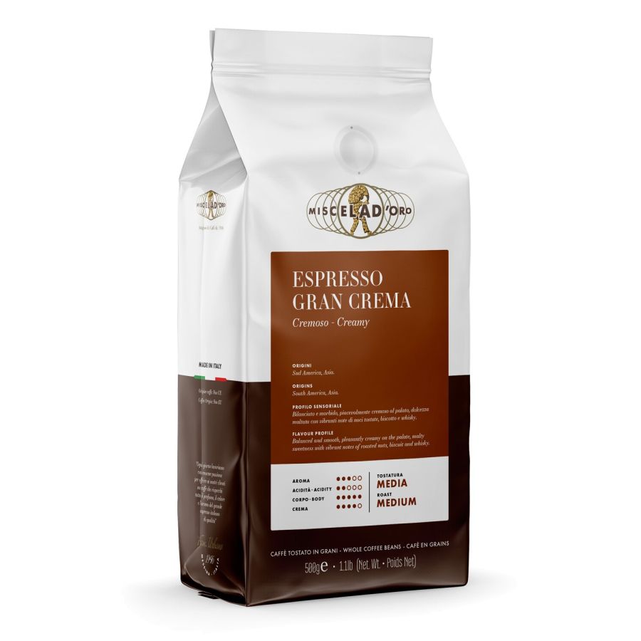 Miscela d'Oro Gran Crema 500 g grains de café