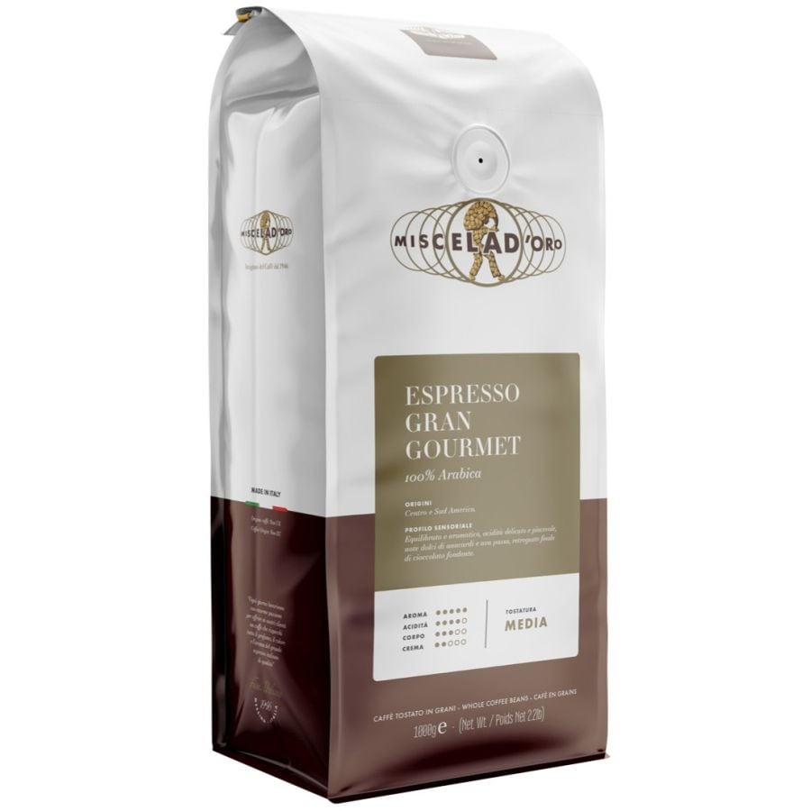 Miscela d'Oro Gran Gourmet 100 % Arabica 1 kg grains de café
