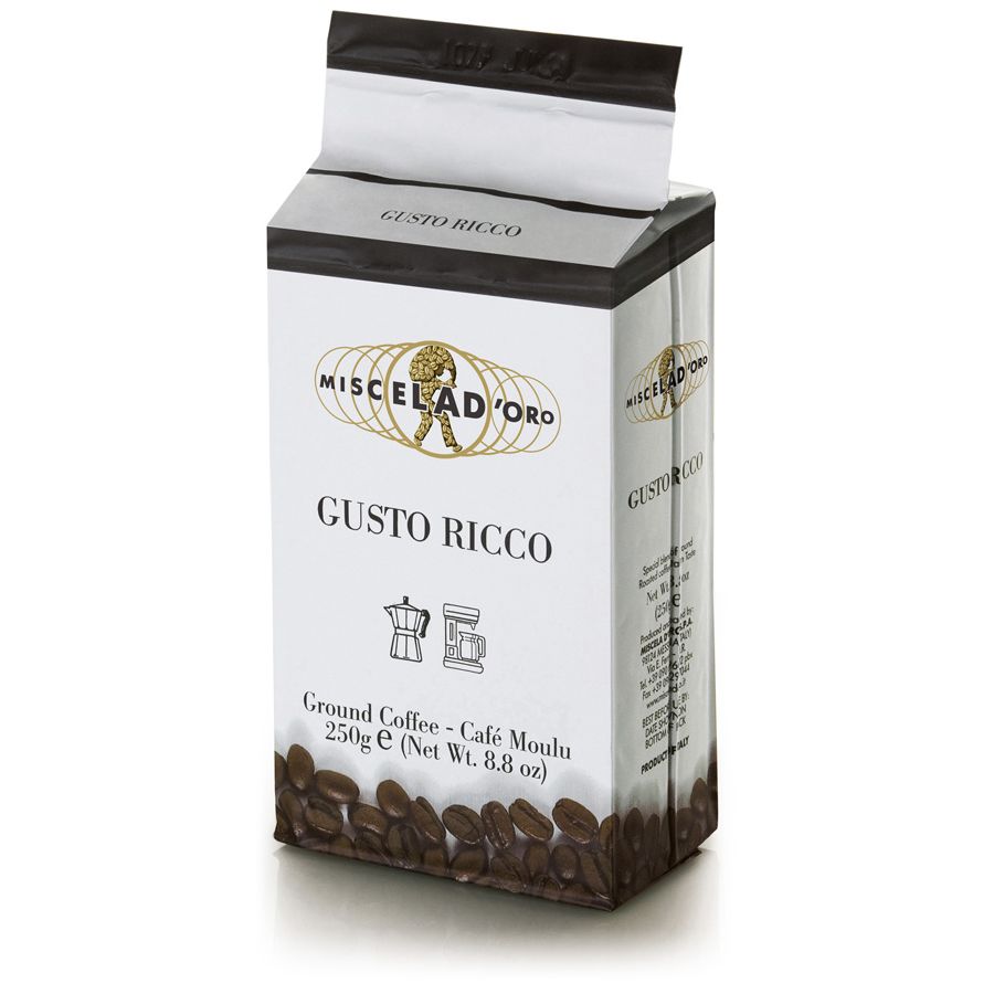 Miscela d'Oro Gusto Ricco, Café moulu, 250 g