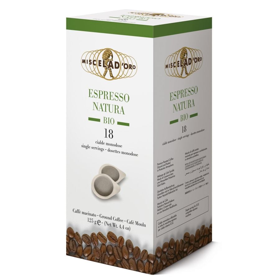 Miscela d'Oro Natura - Dosettes Expresso 18 pcs