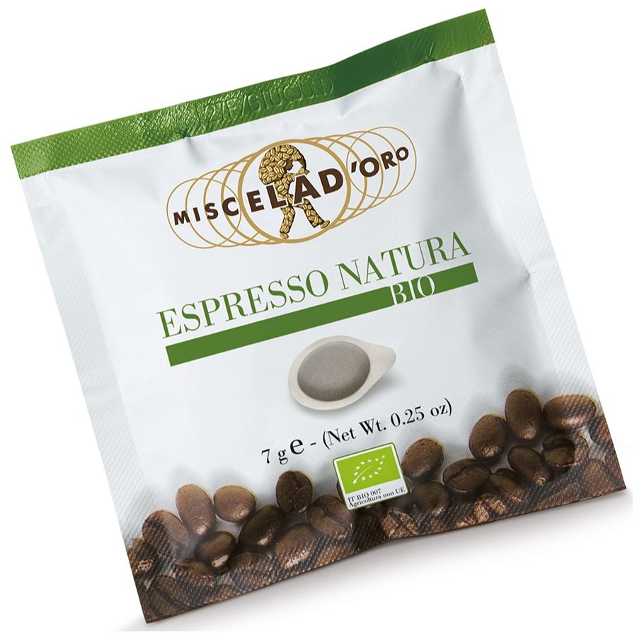 Miscela d'Oro Espresso Natura monodosis de café E.S.E., 150 uds.