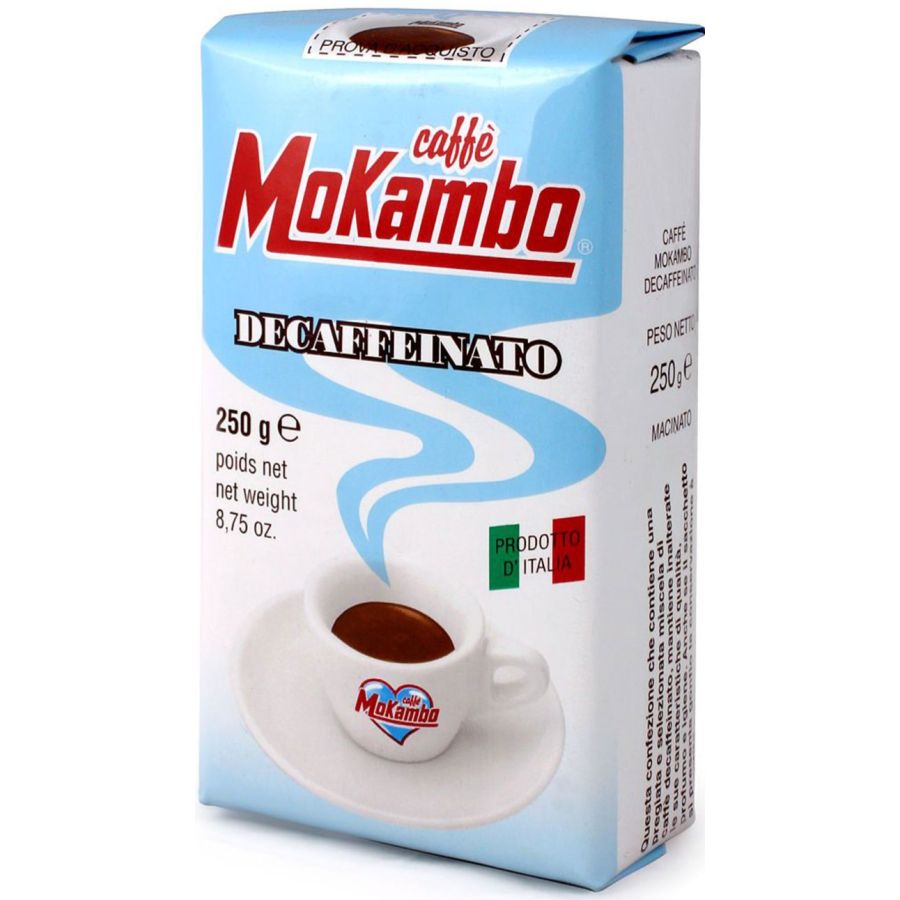 Mokambo Decaffeinato café décaféiné 250 g café moulu