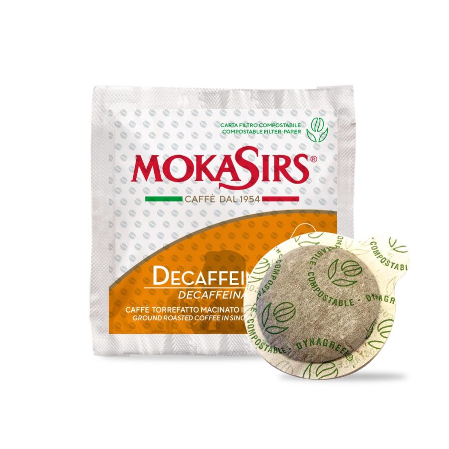 MokaSirs Decaf dosettes expresso ese décaféiné 50 pcs