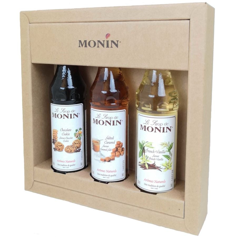 Monin Coffee Set 3 x 50 ml Syrups