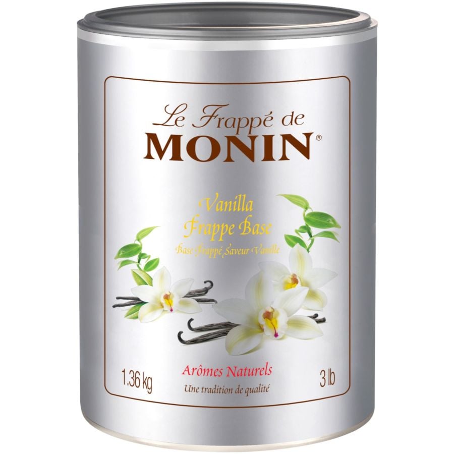 Monin Le Frappé Poudre Base 1,36 kg, vanille