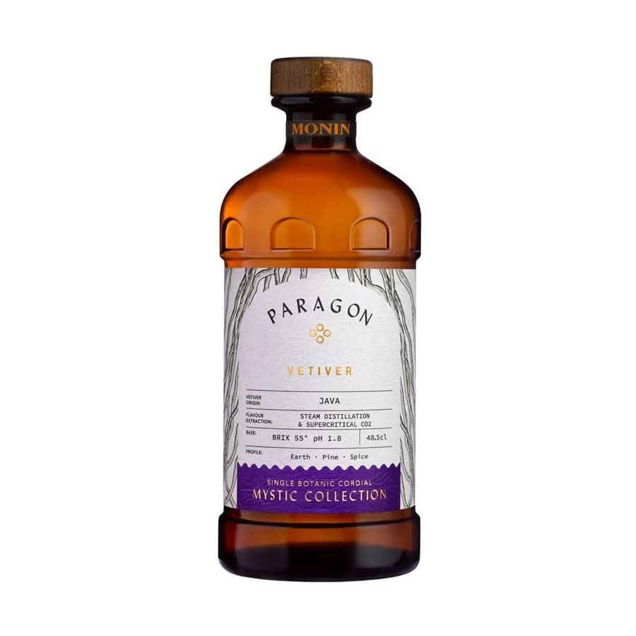 Monin Paragon Cordial Vetiver Mixer 48.5 cl