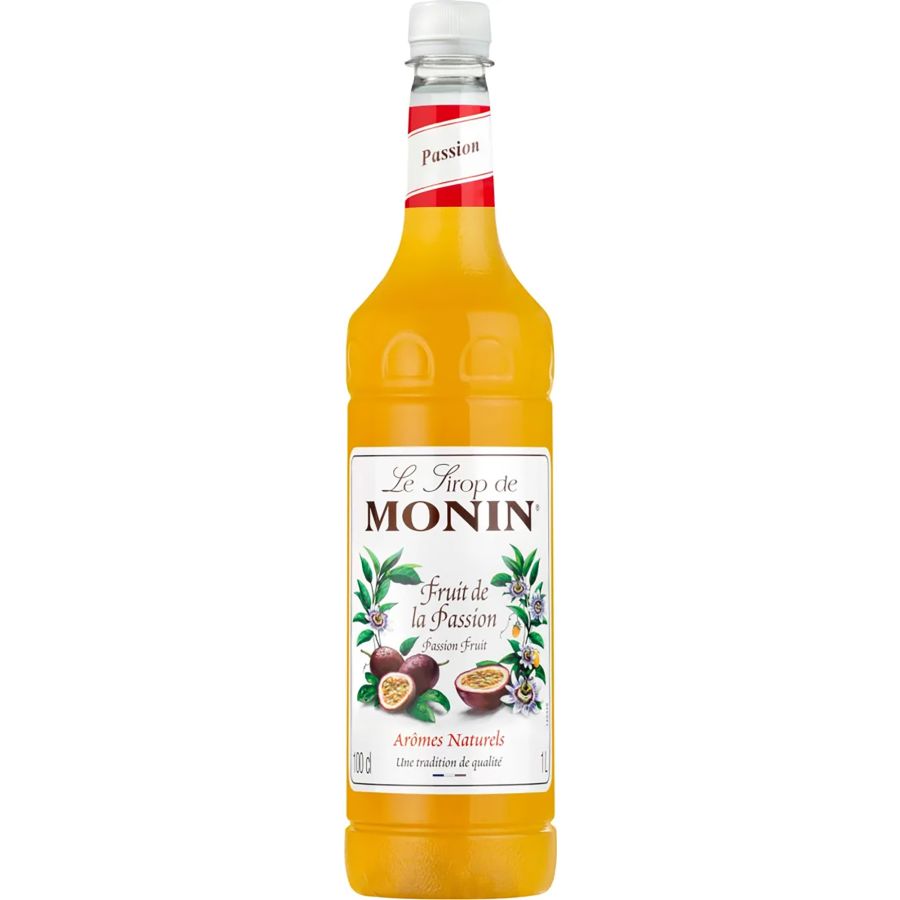 Monin Passion Fruit sirope con sabor 1 l botella PET