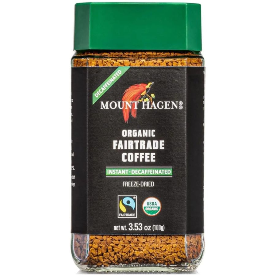 Mount Hagen Decaffeinated Instant Coffee 100 g Jar