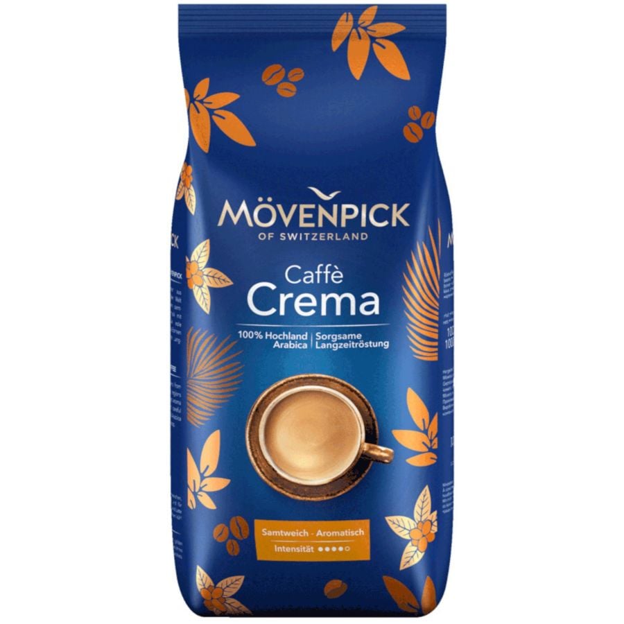 Mövenpick Caffè Crema Coffee Beans 1 kg