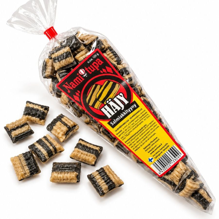 Namitupa Häjy salmiaksnoep 120 g