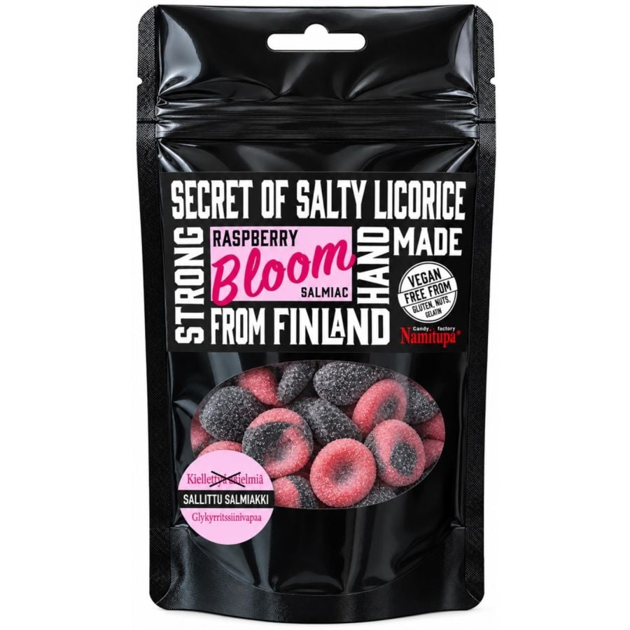 Namitupa Raspberry Bloom - Salmiac & Raspberry 100 g