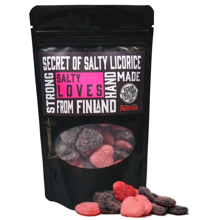 Namitupa Salty Loves Raspberry Salmiac 100 g