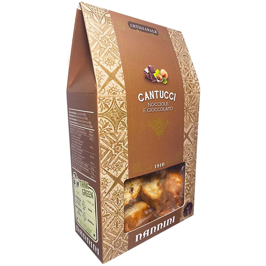 Nannini Cantucci With Hazelnuts & Chocolate 200 g