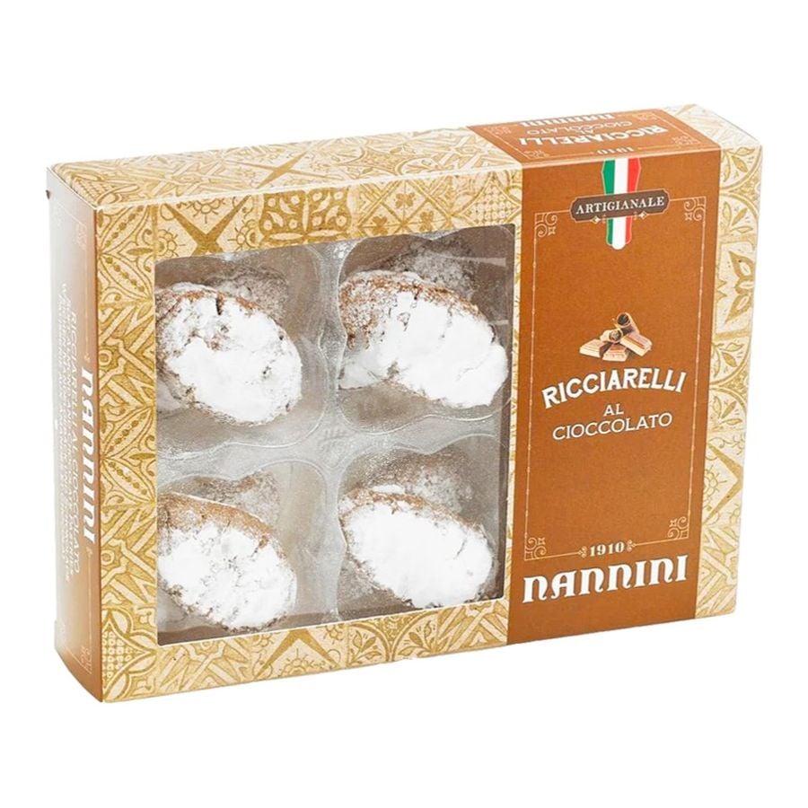 Nannini Ricciarelli Soft Almond & Chocolate Biscuits 250 g