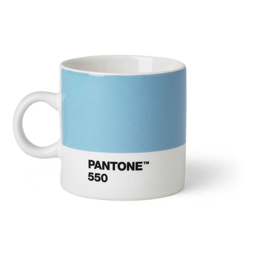 Pantone Espresso Cup, bleu clair 550